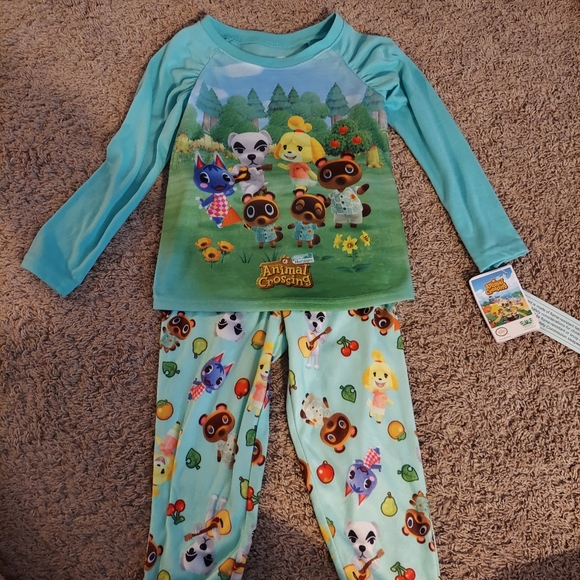 Nwt XS animal crossing pj's - Picture 1 of 5